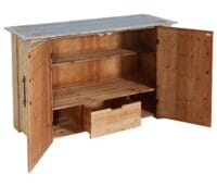 Sideboard Kommode Schrank Industrial Massiv-Holz 80x120x48cm