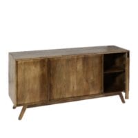 Sideboard Kommode Schrank Massiv-Holz Mango 72x146x43cm