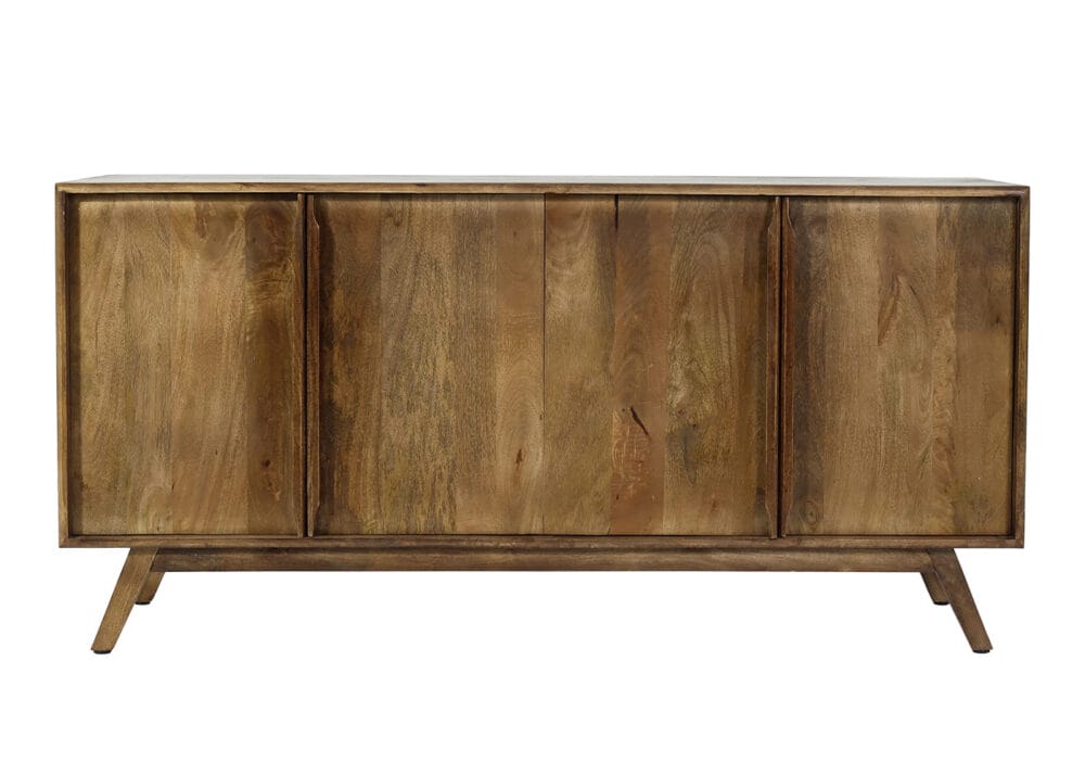 Sideboard Kommode Schrank Massiv-Holz Mango 72x146x43cm