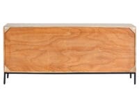 Sideboard Kommode Schrank Massiv-Holz Mango 79x176x42cm natur