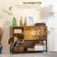 Sideboard im Industrie-Design Buffet 112x40x85cm