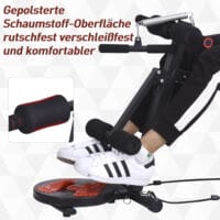 Sit Up Bank Bauchtrainer Multifunktional 166x53x52cm