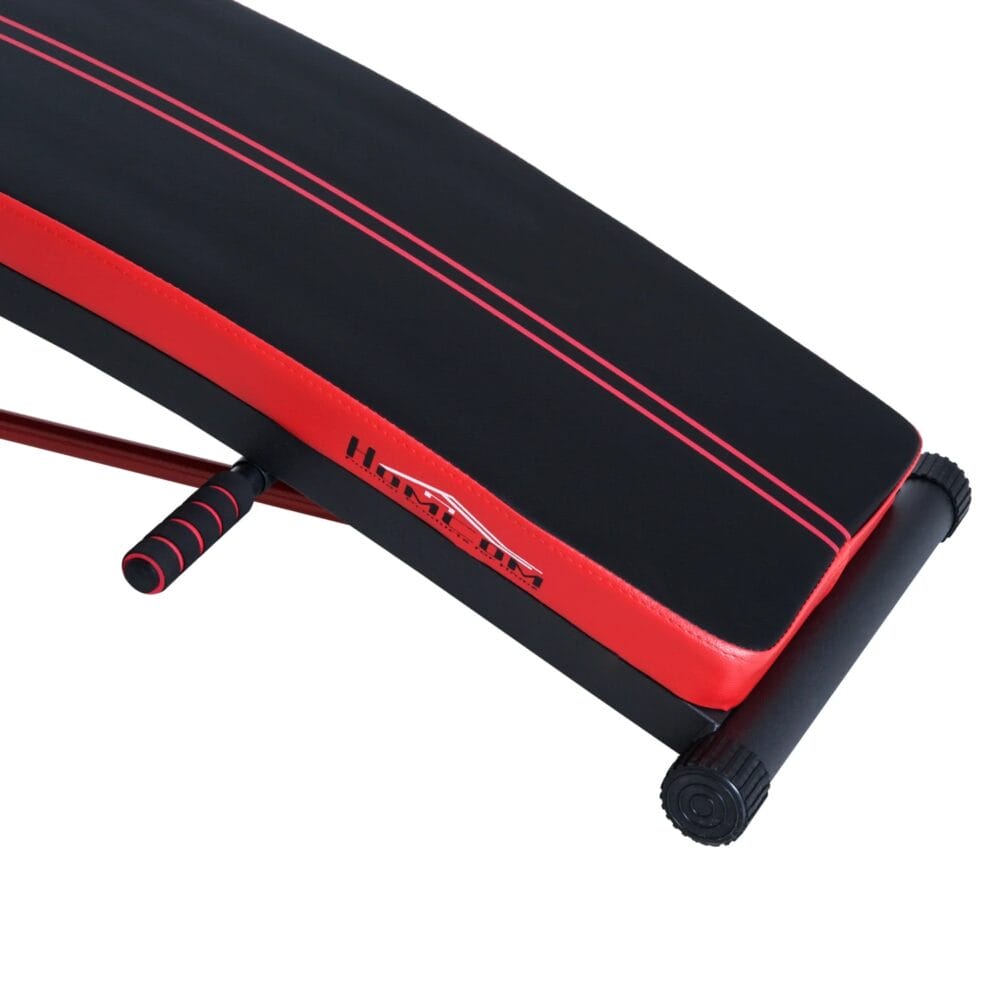 Sit-Up-Bank Trainingsbank Bauchtrainer mit Trainingsbändern