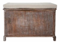 Sitzbank Ascoli Bank Kommode Shabby-Look Vintage 49x71x32cm