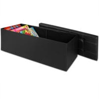 Sitzbank schwarz - 114 cm x 40 cm x 40 cm schwarz