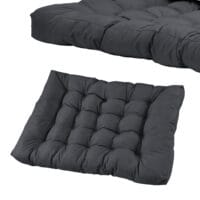 Sitzkissen für Palettenmöbel Comfy 80x120x12 cm Dunkelgrau