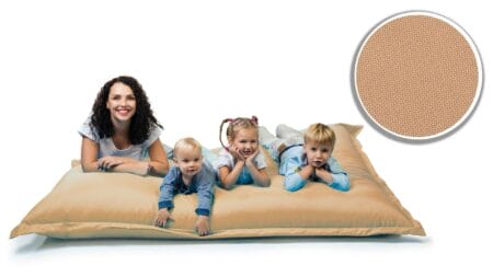 Sitzsack Sitzkissen Beanbag ~ 100x150 beige