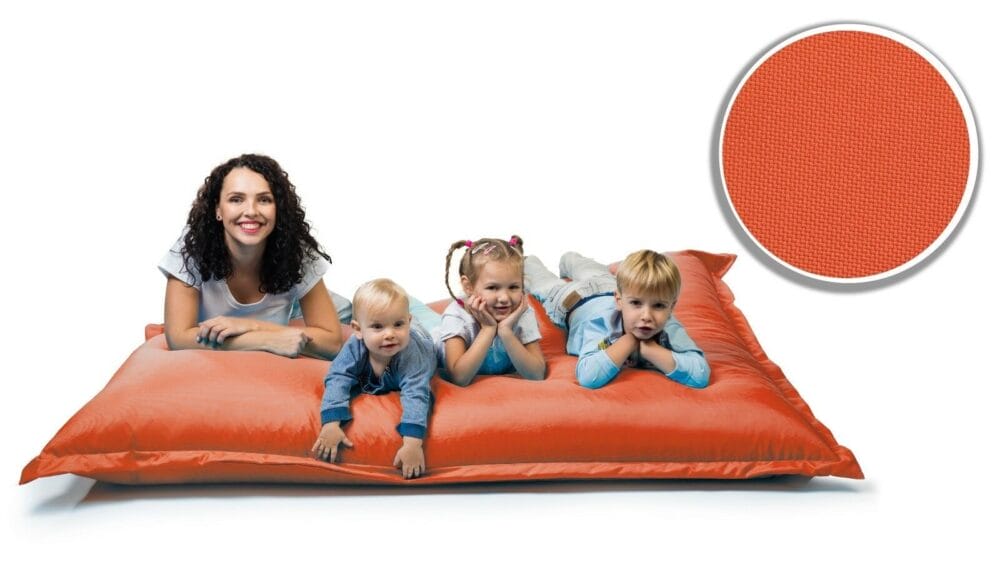 Sitzsack Sitzkissen Beanbag ~ 100x150 orange