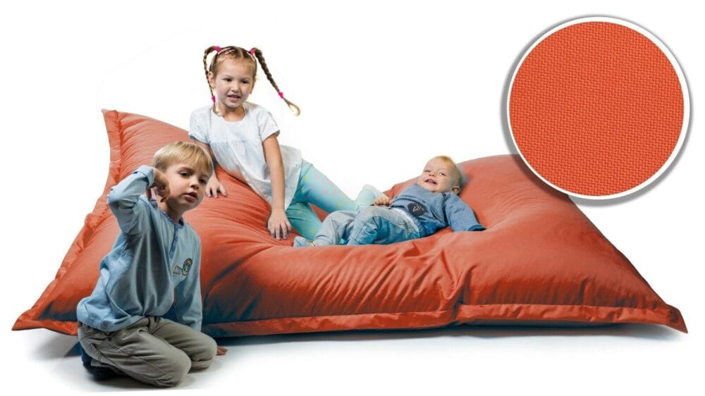 Sitzsack Sitzkissen Beanbag ~ 100x150 orange