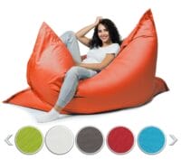 Sitzsack Sitzkissen Beanbag ~ 100x150 orange