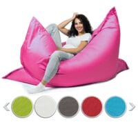 Sitzsack Sitzkissen Beanbag ~ 100x150 rosa