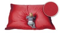 Sitzsack Sitzkissen Beanbag ~ 100x150 rot