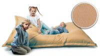 Sitzsack Sitzkissen Beanbag ~ 145x180 beige