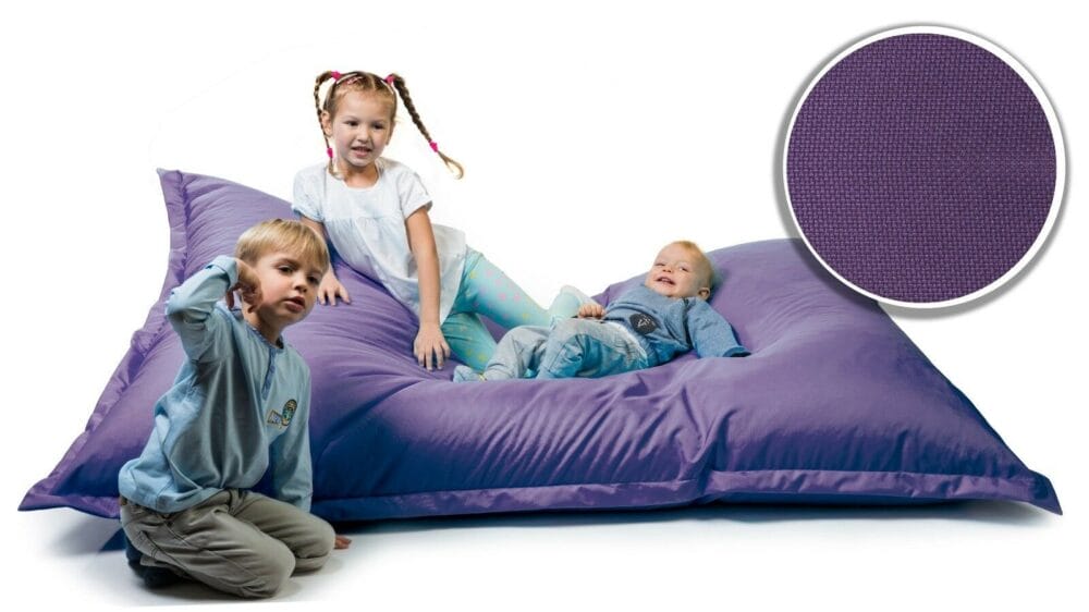 Sitzsack Sitzkissen Beanbag ~ 145x180 violett