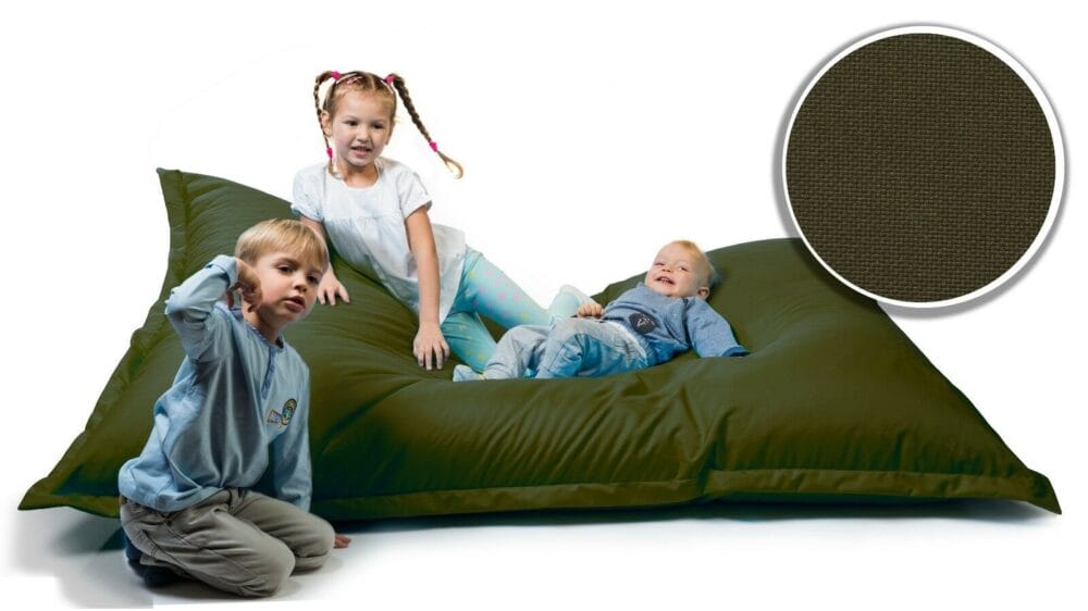 Sitzsack Sitzkissen Beanbag ~ 145x200 dunkelgrün