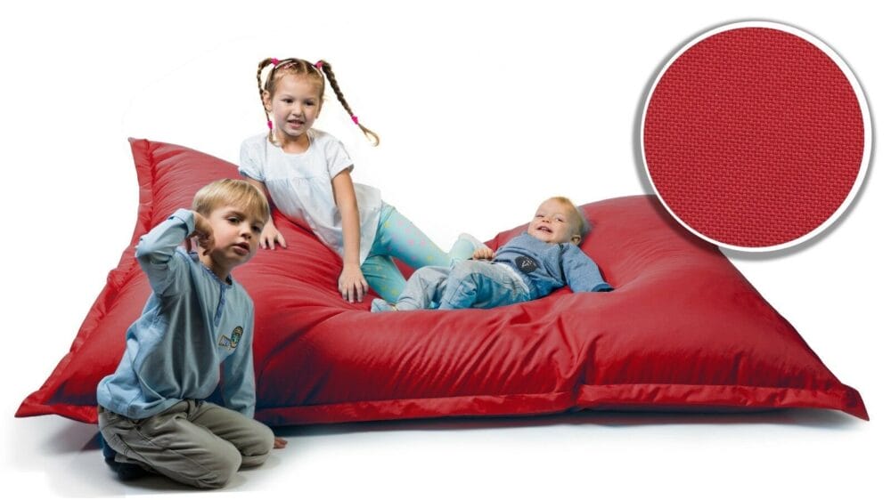 Sitzsack Sitzkissen Beanbag ~ 145x200 rot