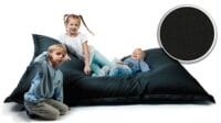 Sitzsack Sitzkissen Beanbag ~ 145x200 schwarz