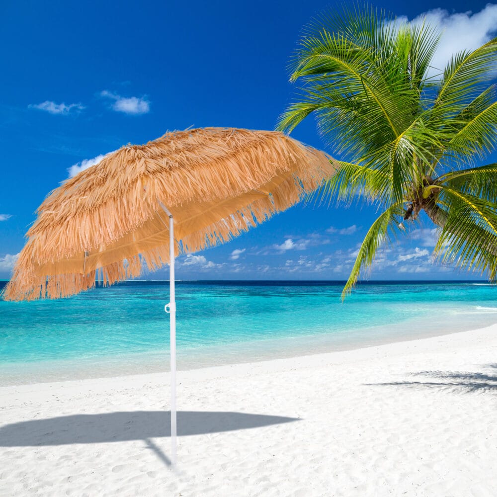 Sonnenschirm Hawaii mit Neigefunktion ~ natur