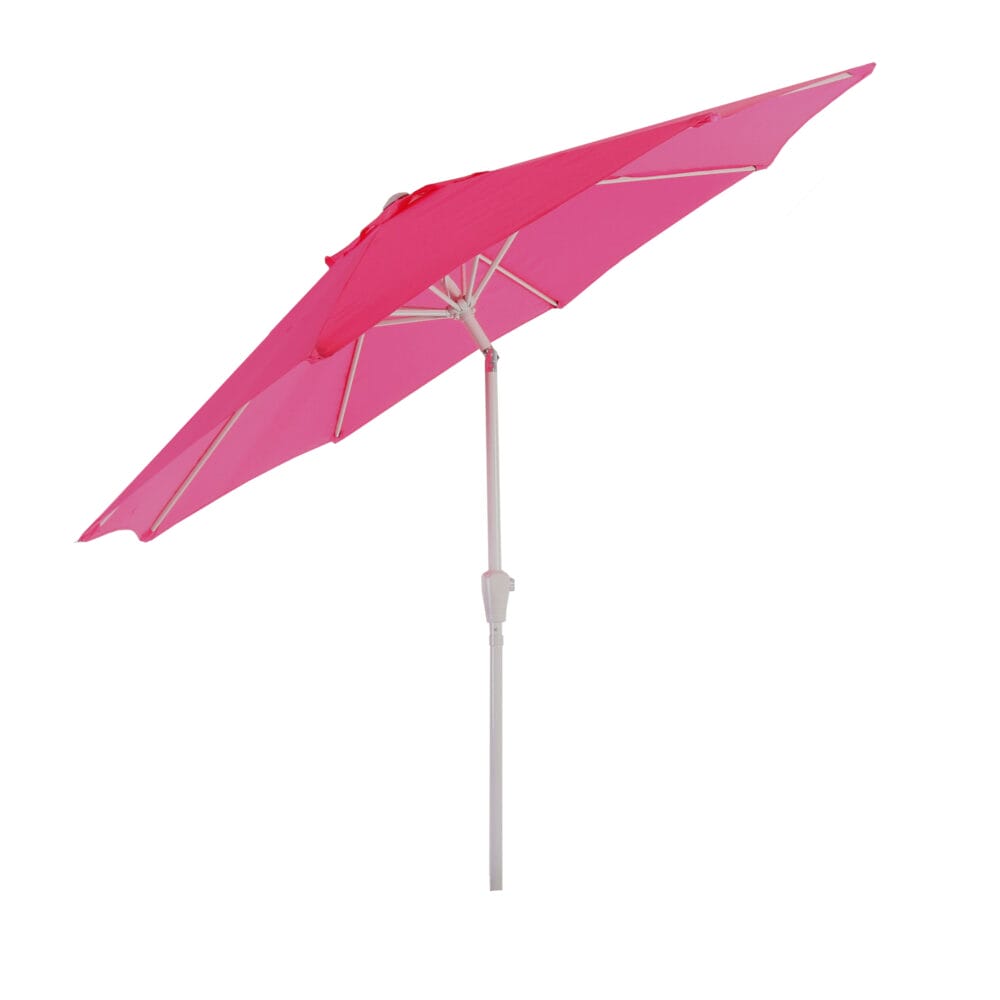 Sonnenschirm N18 Gartenschirm Ø2.7m neigbar Alu pink