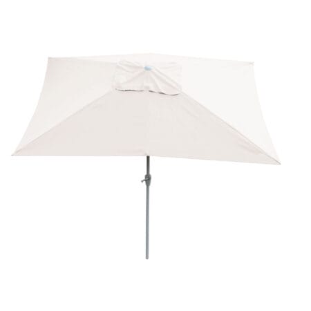 Sonnenschirm N23 Gartenschirm 2x3m rechteckig neigbar Alu creme