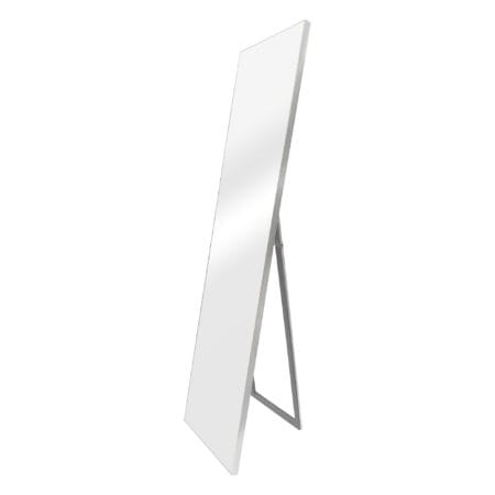 Standspiegel Barletta 150x35cm neigbar Silber