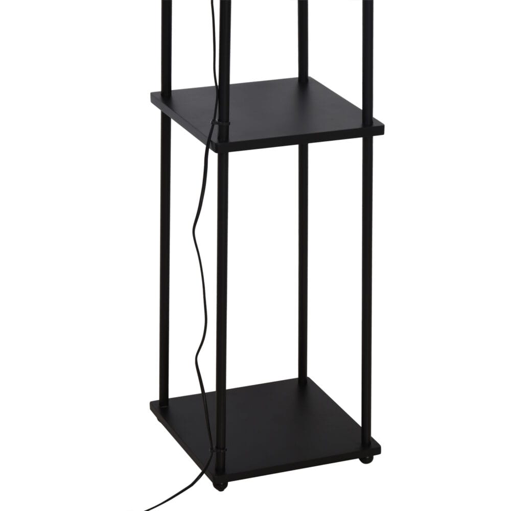 Stehlampe Bücherregal mit 3 Ablagen 150cm E27