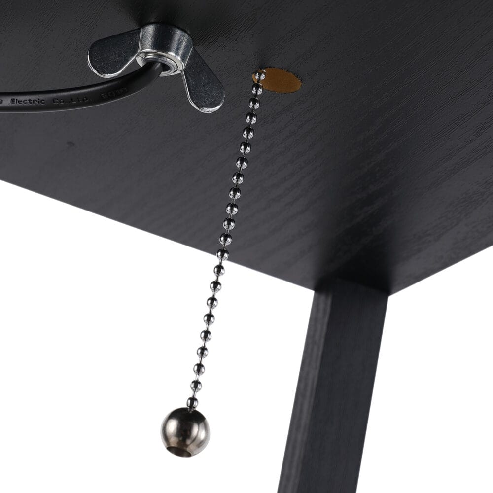 Stehlampe Bücherregal mit 3 Ablagen 160cm