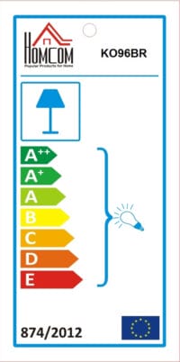 Stehlampe Bücherregal mit 3 Ablagen 160cm