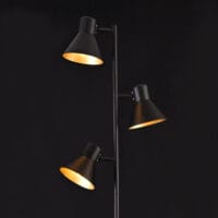 Stehlampe Pinntorp 3-flammig E27 -Gold