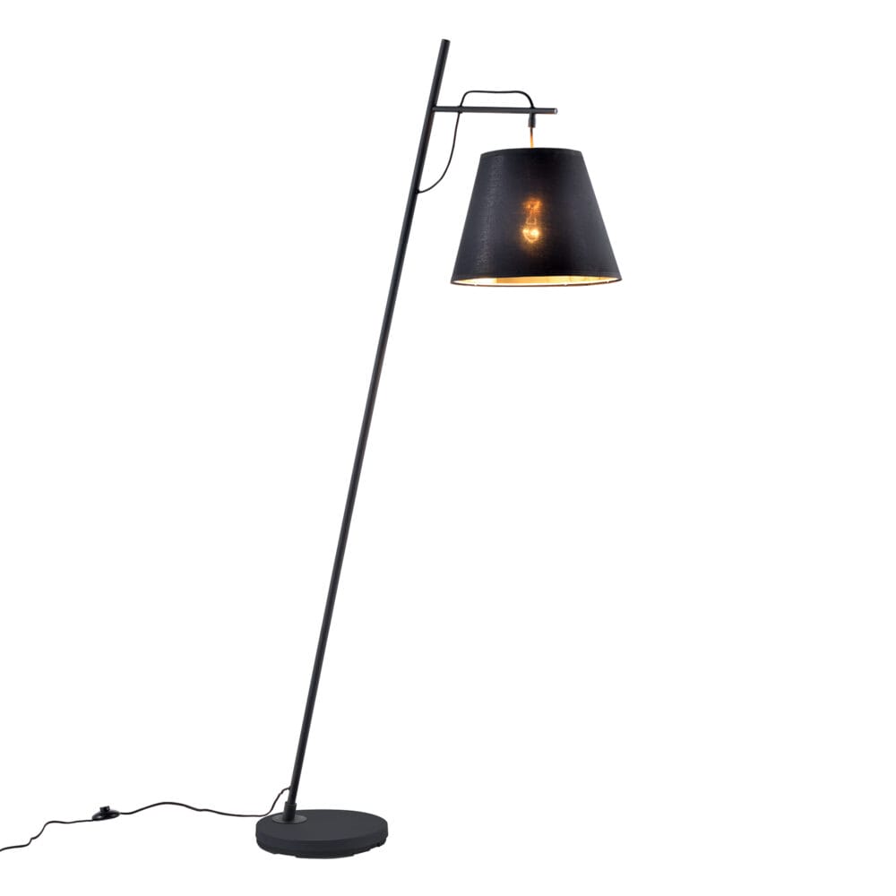 Stehlampe Nottingham Schwarz