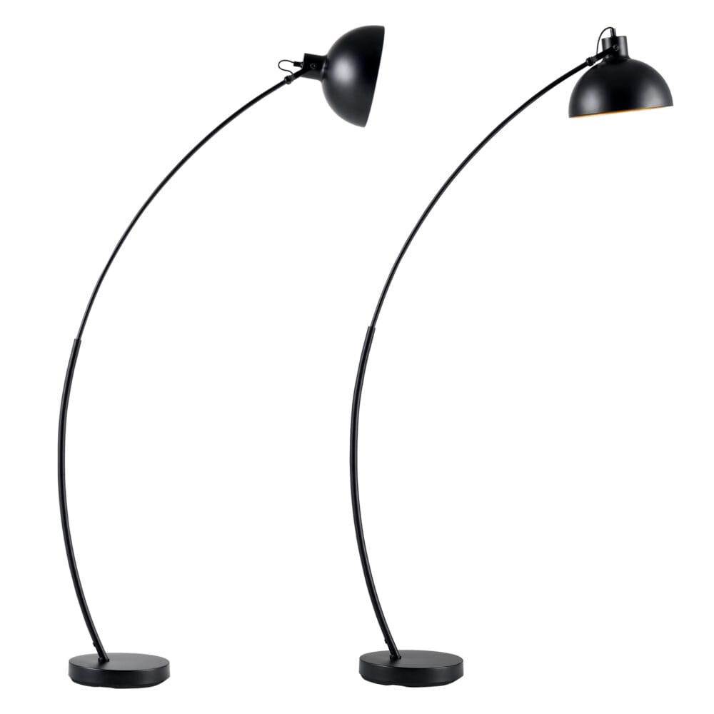 Stehlampe Derby Schwarz