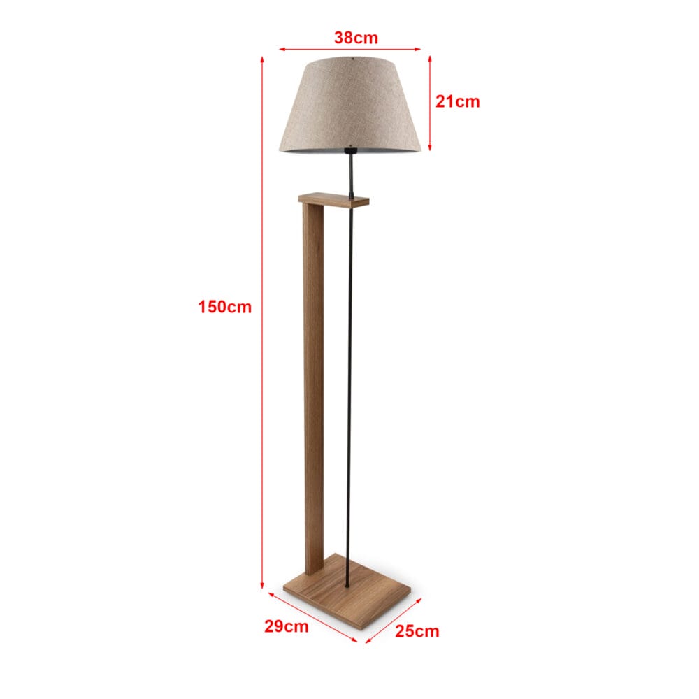 Stehleuchte Stehlampe Bromwich Beige