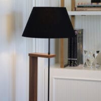 Stehleuchte Stehlampe Bromwich Schwarz