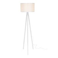 Stehleuchte Stehlampe Rochester E27 Weiss