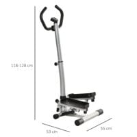 Stepper mit Handgriff Heimtrainer LCD-Bildschirm