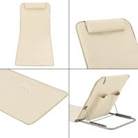 Strandmatte Donostia 2er Set Beige