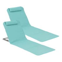 Strandmatte Donostia 2er Set Türkis