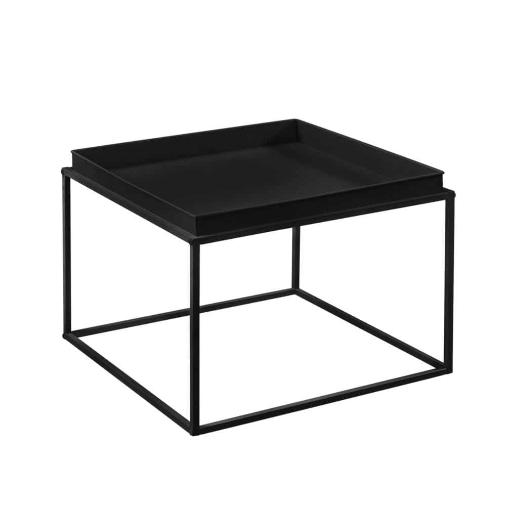 Tabletttisch Helier 2er Set Schwarz