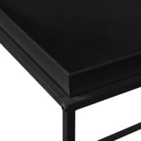 Tabletttisch Helier 2er Set Schwarz