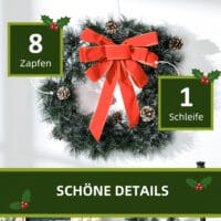Tannenkranz Türkranz Weihnachtskranz Ø60x10cm