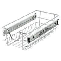 2x Teleskopschublade 30cm Schrankbreite inklusive Schienen