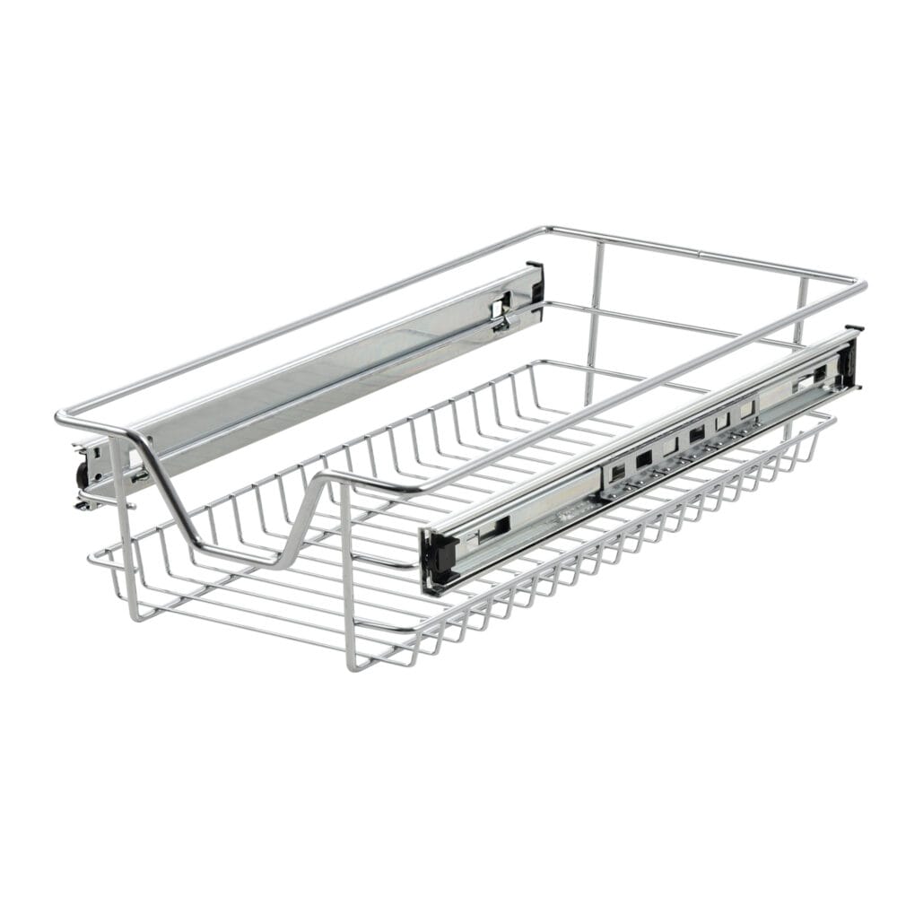 2x Teleskopschublade 40cm Schrankbreite inklusive Schienen