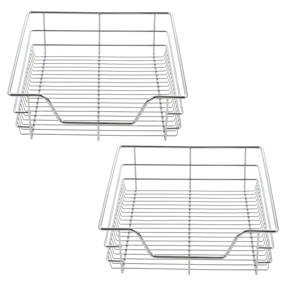 2x Teleskopschublade 50cm Schrankbreite inklusive Schienen