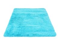 Teppich Shaggy Hochflor flauschig 160x120cm ~ türkis