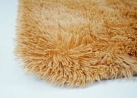 Teppich Shaggy Hochflor flauschig 200x140cm ~ braun