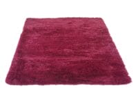 Teppich Shaggy Hochflor flauschig 200x140cm ~ weinrot