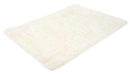 Teppich Shaggy Hochflor flauschig 230x160cm ~ creme