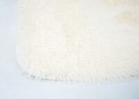 Teppich Shaggy Hochflor flauschig 230x160cm ~ creme