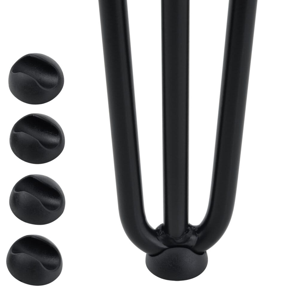 4er Set Hairpin 12.5 cm x 45 cm x 5 cm 3 Streben Tischbeine Makers