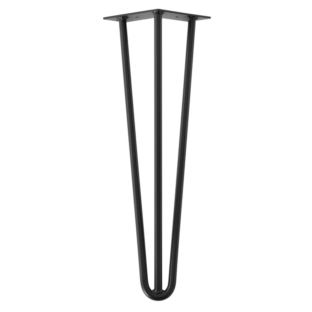 4er Set Hairpin 12.5 cm x 45 cm x 5 cm 3 Streben Tischbeine Makers